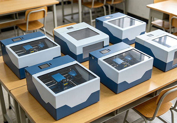 Small Laser Engraver: A New Teaching Tool in Makerspaces